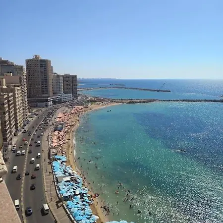 Ferienwohnung Stunning Sea View Flat Alexandria Exterior foto